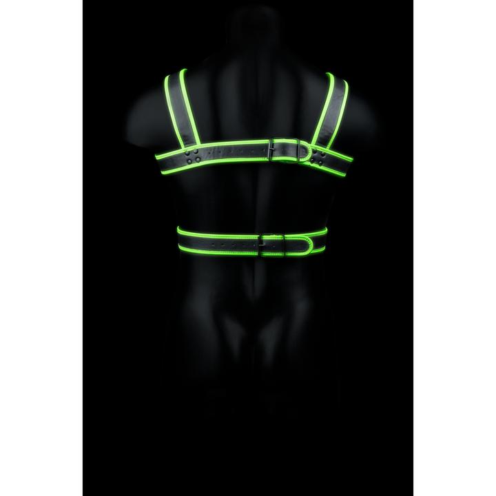 Produktbild Ouch! Body Harness - Glow in the Dark (S, M)