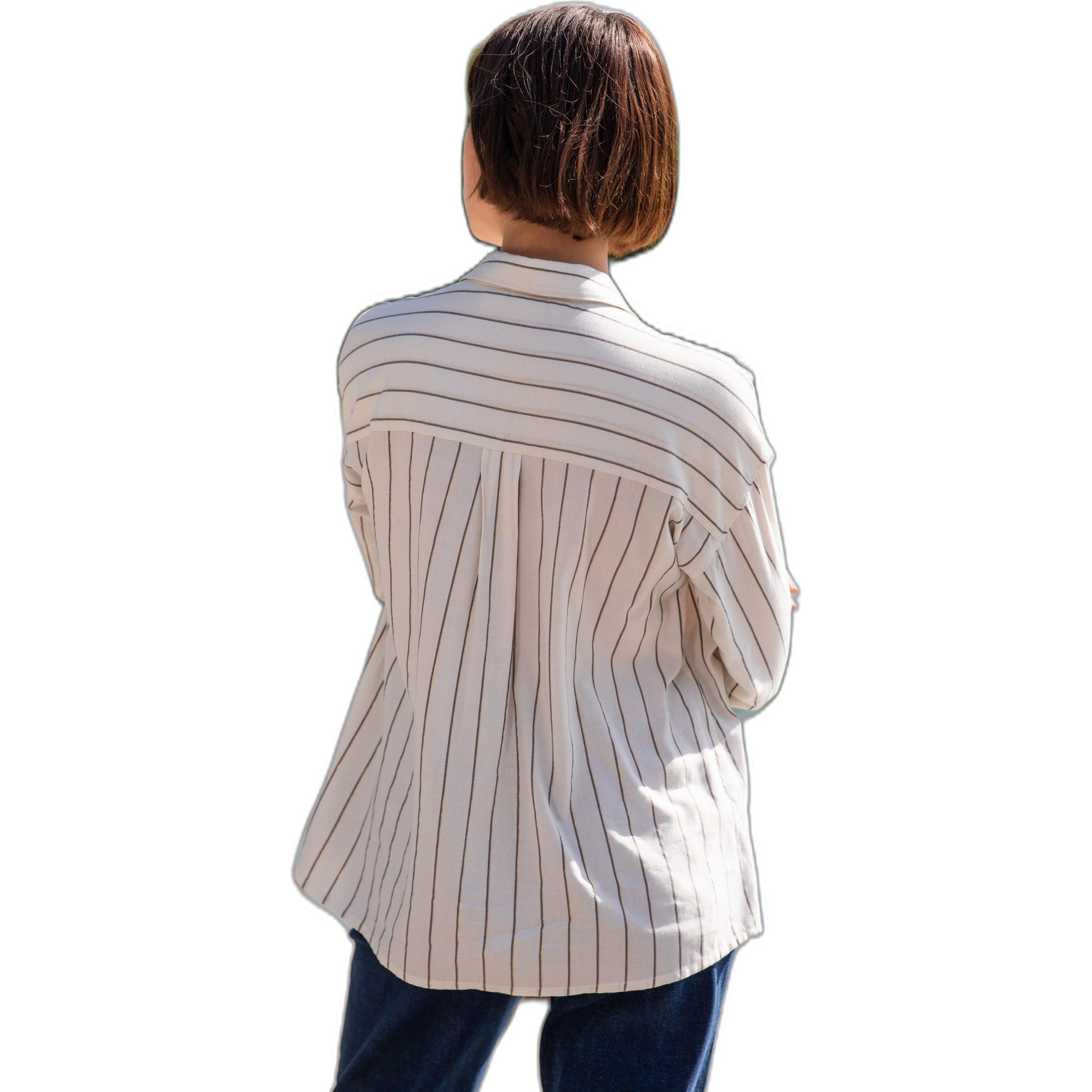 Thumbnail - La Petite Étoile, Damen, Bluse, damenbluse saddie, Beige, (40)
