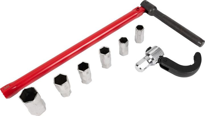 Produktbild Dönges StandhahnmutterschlÃ¼ssel 13 mm, Kralle SW 36 + EinsÃ¤tze 9-17 mm, Maxclaw (17 mm, 10  mm, 14 mm, 11 mm, 12 mm, 15 mm, 13 mm, 9 mm, 16 mm)