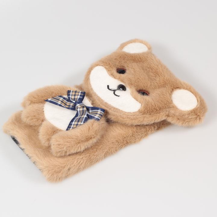 Actual product image PhoneLook Coque Peluche 3D Ourson ruban (Apple iPhone 13 Pro)