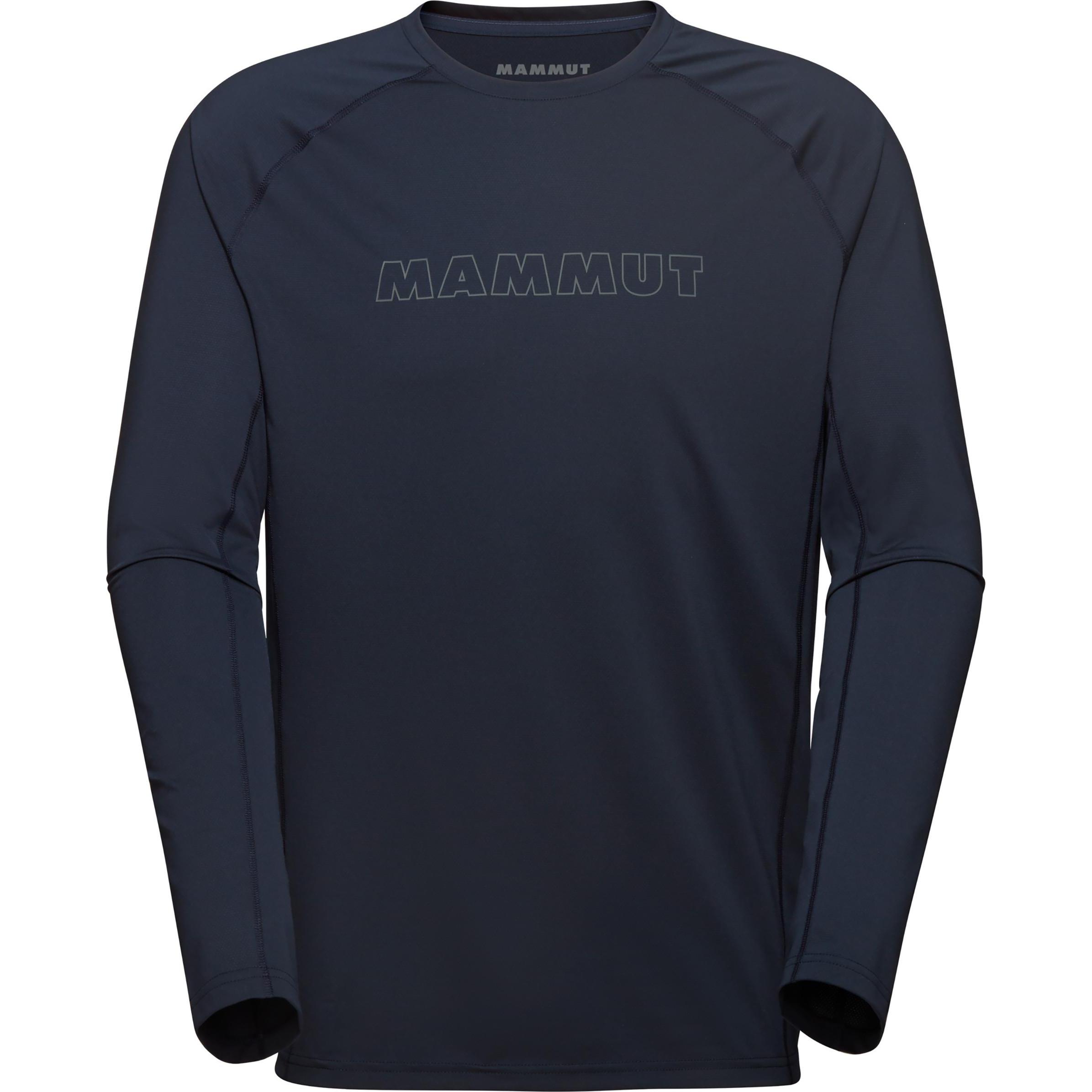 Mammut, Herren, Funktionsshirt, Selun FL Longsleeve Men Logo (S), Blau, S