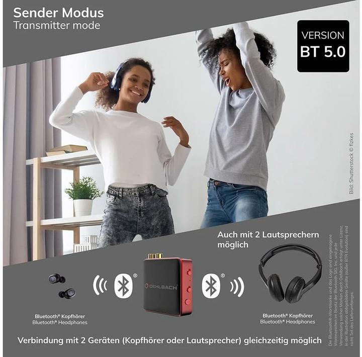 Produktbild Oehlbach BTR Evolution 5.0 (Sender & Empfänger)