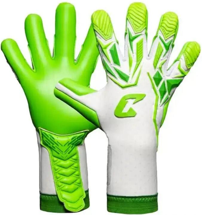 Actual product image Catch & Keep Fussballhandschuhe ViVor Freaky Green Gr. 7 Torwart Goalie Handschuhe (7)