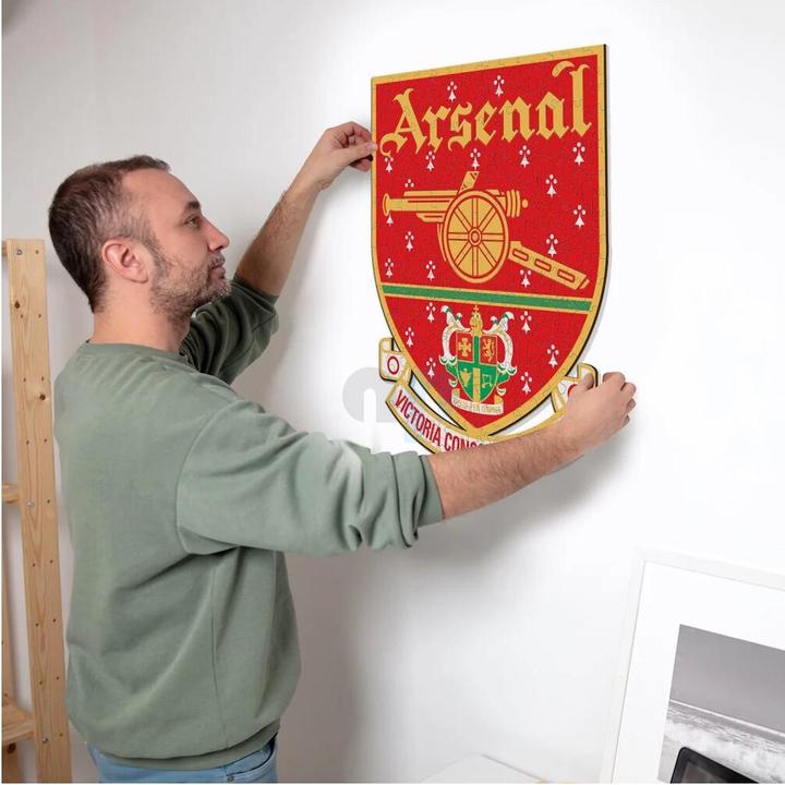 Produktbild Iconic Arsenal FC - Retro Logo - Holz Puzzle Grösse S (150 Teile) (150 Teile)