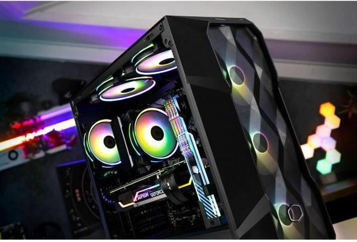Actual product image Cooler Master Go CoolerMaster MasterBox TD500 ARGB V2 Black (mATX, Mini-ITX, ATX, SSI CEB)
