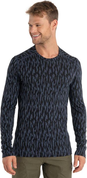 Produktbild Icebreaker M Mer 200 Oasis LS Crewe Macro Forms (XL)