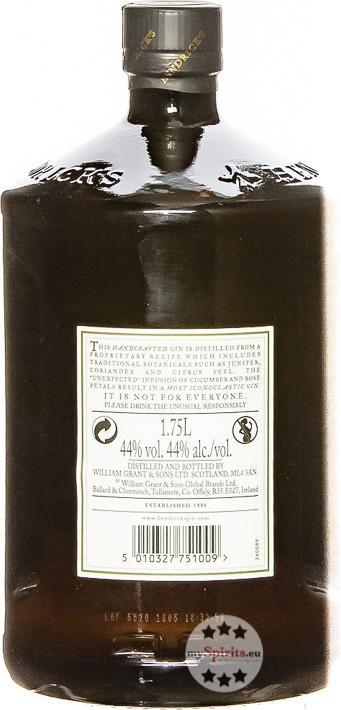 Produktbild Hendrick's Gin 44% (1 x 175 cl)