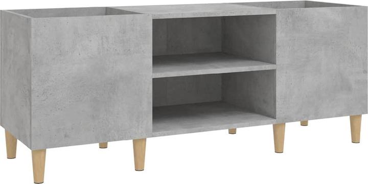 Produktbild VidaXL Plattenschrank Betongrau 121x38x48 cm Holzwerkstoff (121 x 38 x 48 cm)