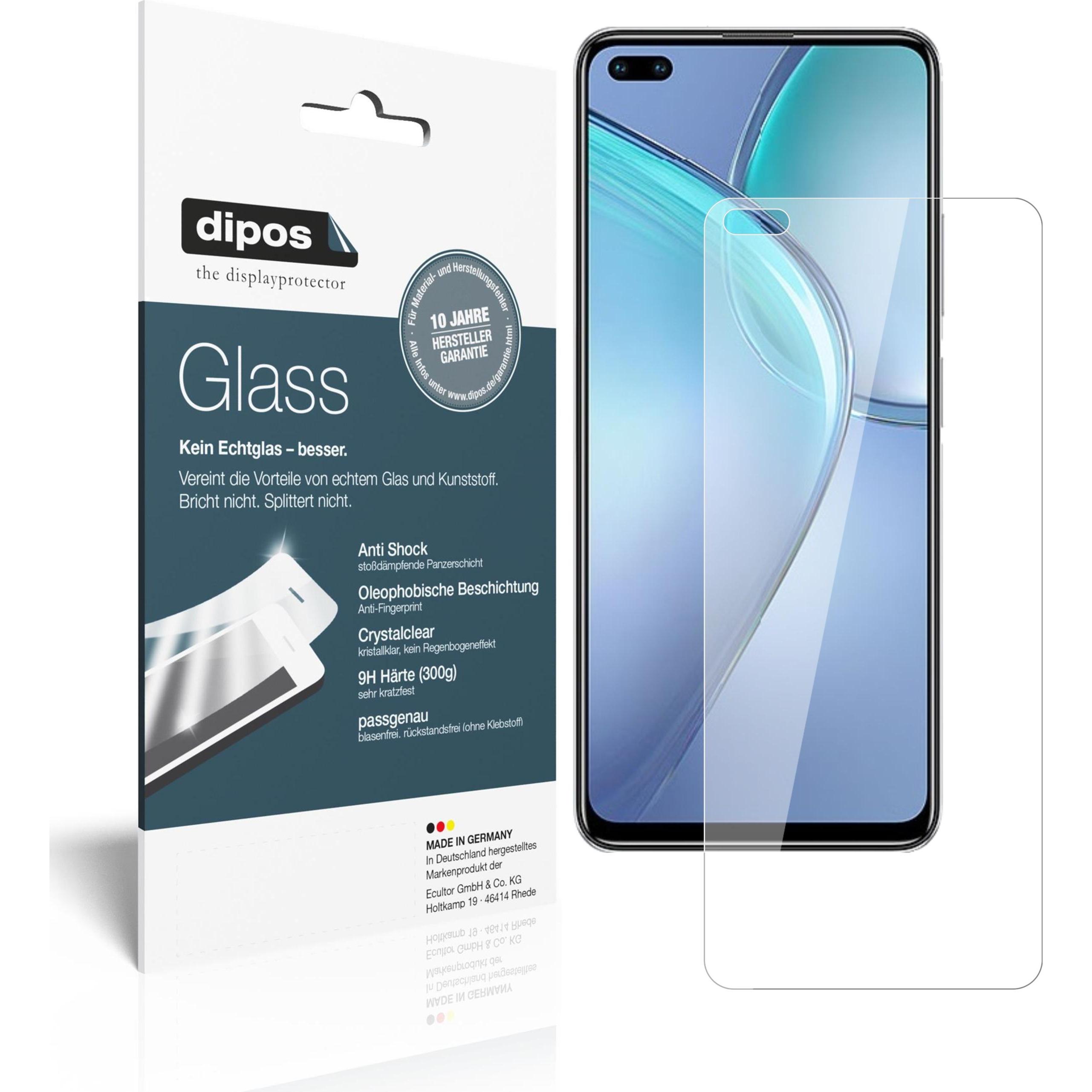 Dipos Displayschutz Anti-Shock (2 Stück, Infinix Zero 8), Smartphone Schutzfolie, Transparent
