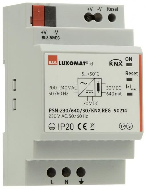 Produktbild BEG PSN-230/640/30/KNX REG Netzteil