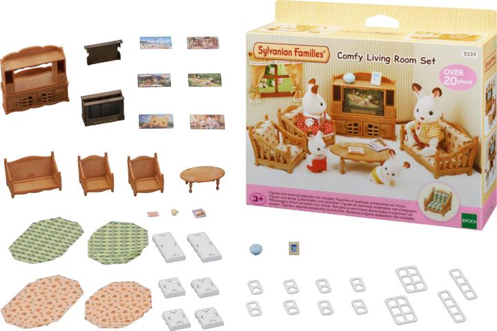 Produktbild Sylvanian Families Landhaus Wohnzimmer