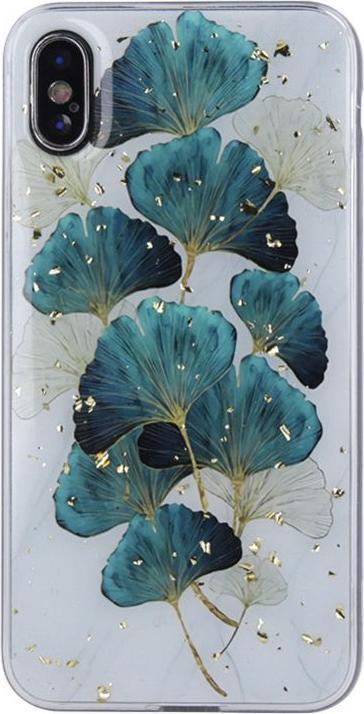 Actual product image OEM Gold Glam case for Xiaomi Redmi 14C 4G leaves (Xiaomi Poco C75, Xiaomi Redmi 4)