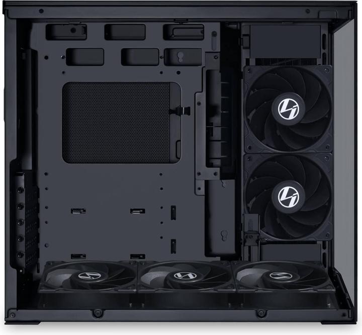 Actual product image Lian-Li PC case O11 Dynamic Mini V2 Flow Black (mATX, ATX, Mini-ITX)