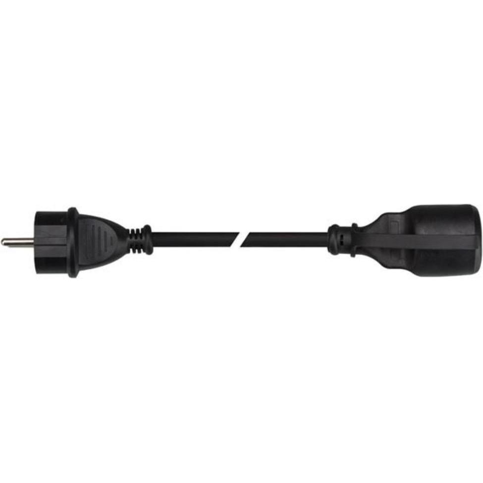 Thumbnail - Velleman, Verlängerungskabel, GUMMI-VERLÄNGERUNGSKABEL - 10 m - 3G1.5 - STECKER-TYP E (FRANZÖSISCHES SYSTEM) (10 m, CEE ...
