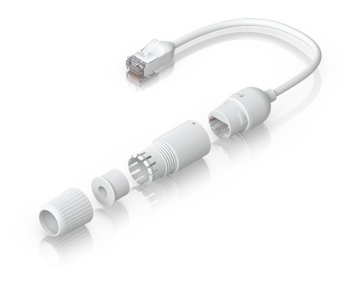 Produktbild Ubiquiti Shielded, ultra-thin (F/UTP, CAT6a, 0.19 m)