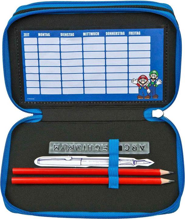 Image du produit Undercover Gefülltes Federmäppchen Super Mario 3-Fächer