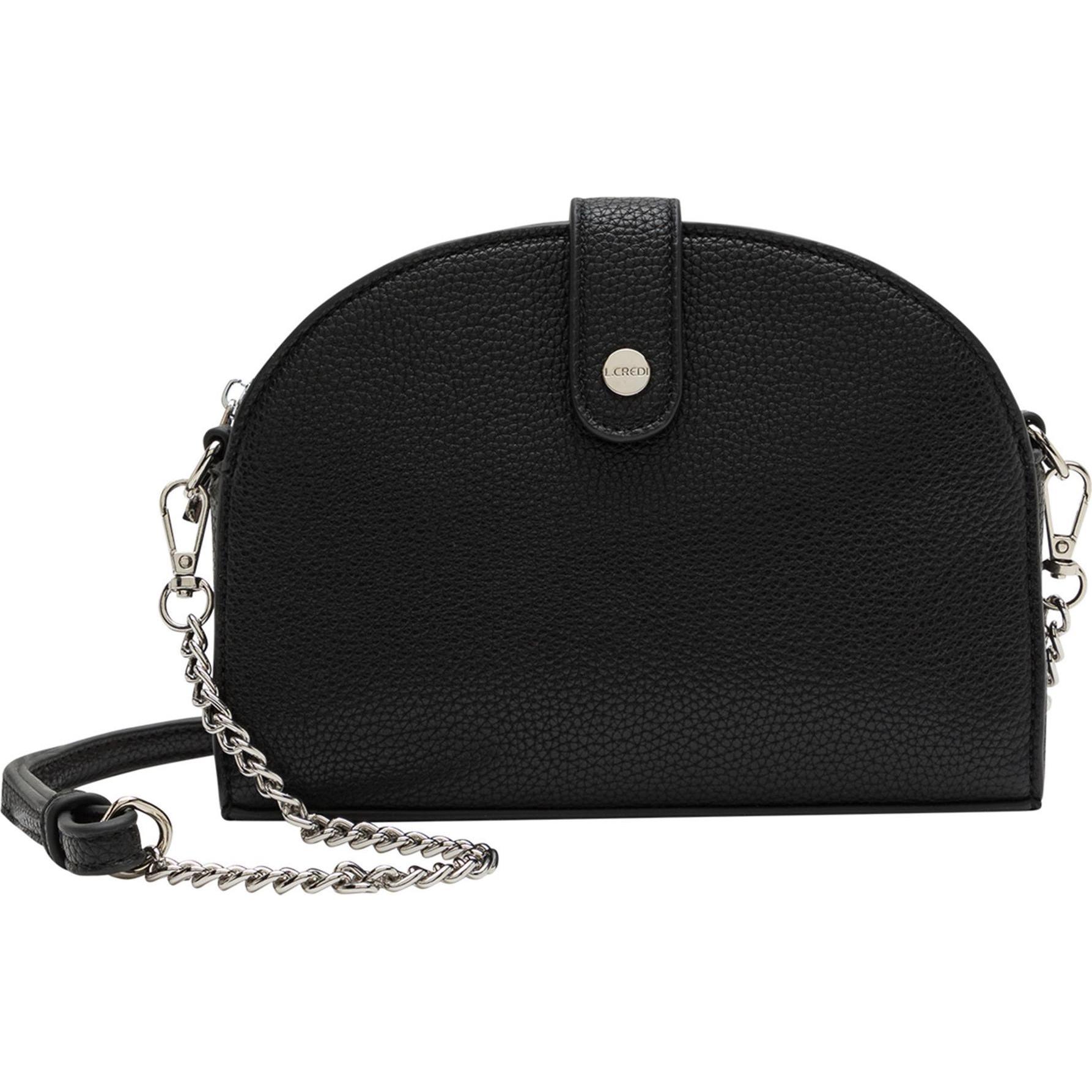Thumbnail - L.Credi, Handtasche, Nelia Umhängetasche 21 cm, Schwarz