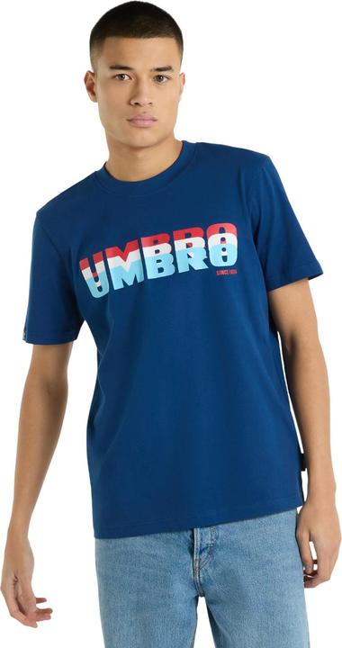 Immagine prodotto Umbro Maglietta con logo a strati da uomo (S)