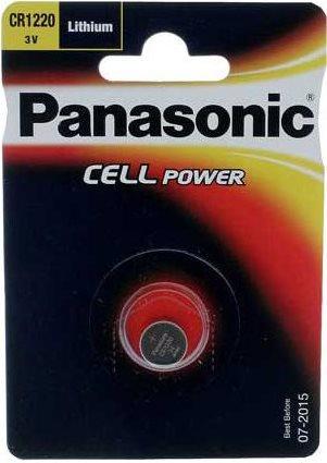 Actual product image Panasonic Lithium Power CR1220 (1 pcs., CR1220, 35 mAh)