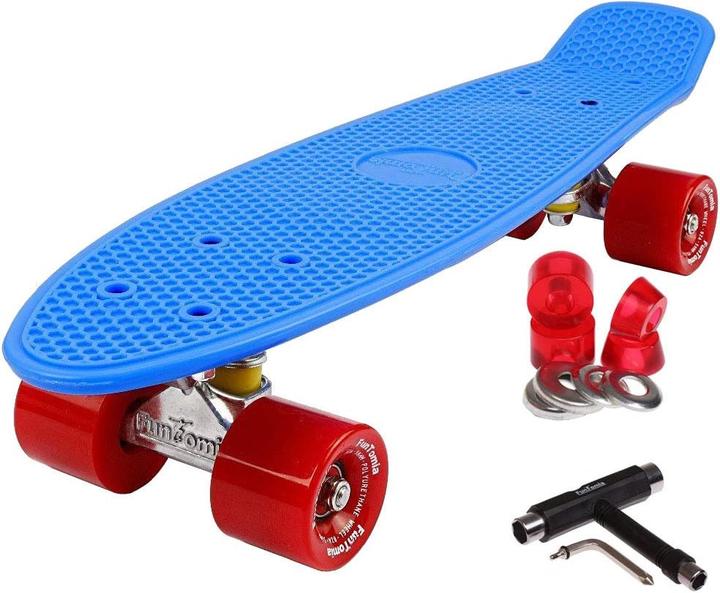 Immagine prodotto FunTomia Mini-Cruiser - Skateboard mit LED-Rollen und T-Tool