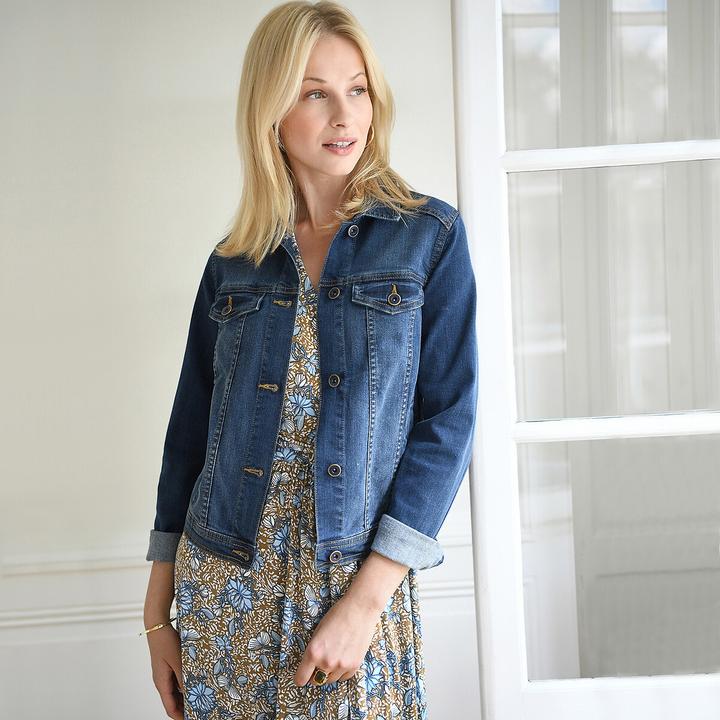 Produktbild Anne Weyburn Jeansjacke aus Stretch-Denim (42)