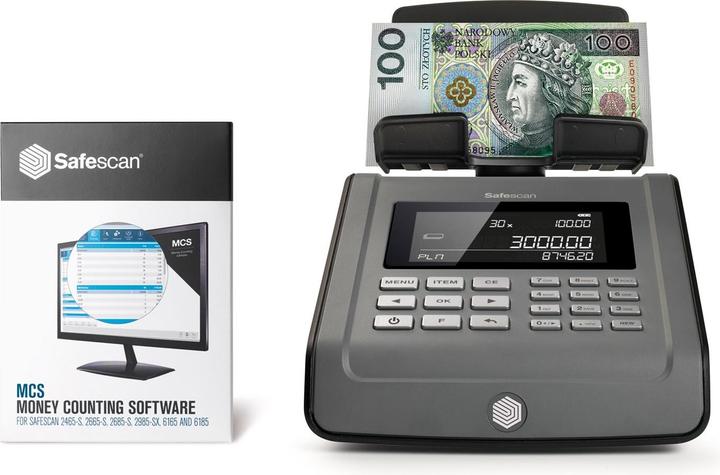 Actual product image Safescan 6185 (Bill validator)