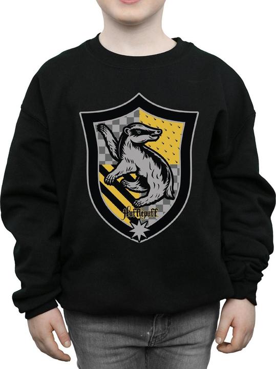 Produktbild Hufflepuff Crest Flat Sweatshirt Jungen (128)