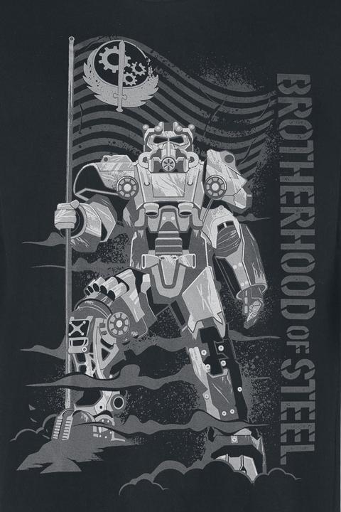 Immagine prodotto Difuzed Fallout - Vault 33 - Steel - Maglietta a maniche corte da uomo - L (L)