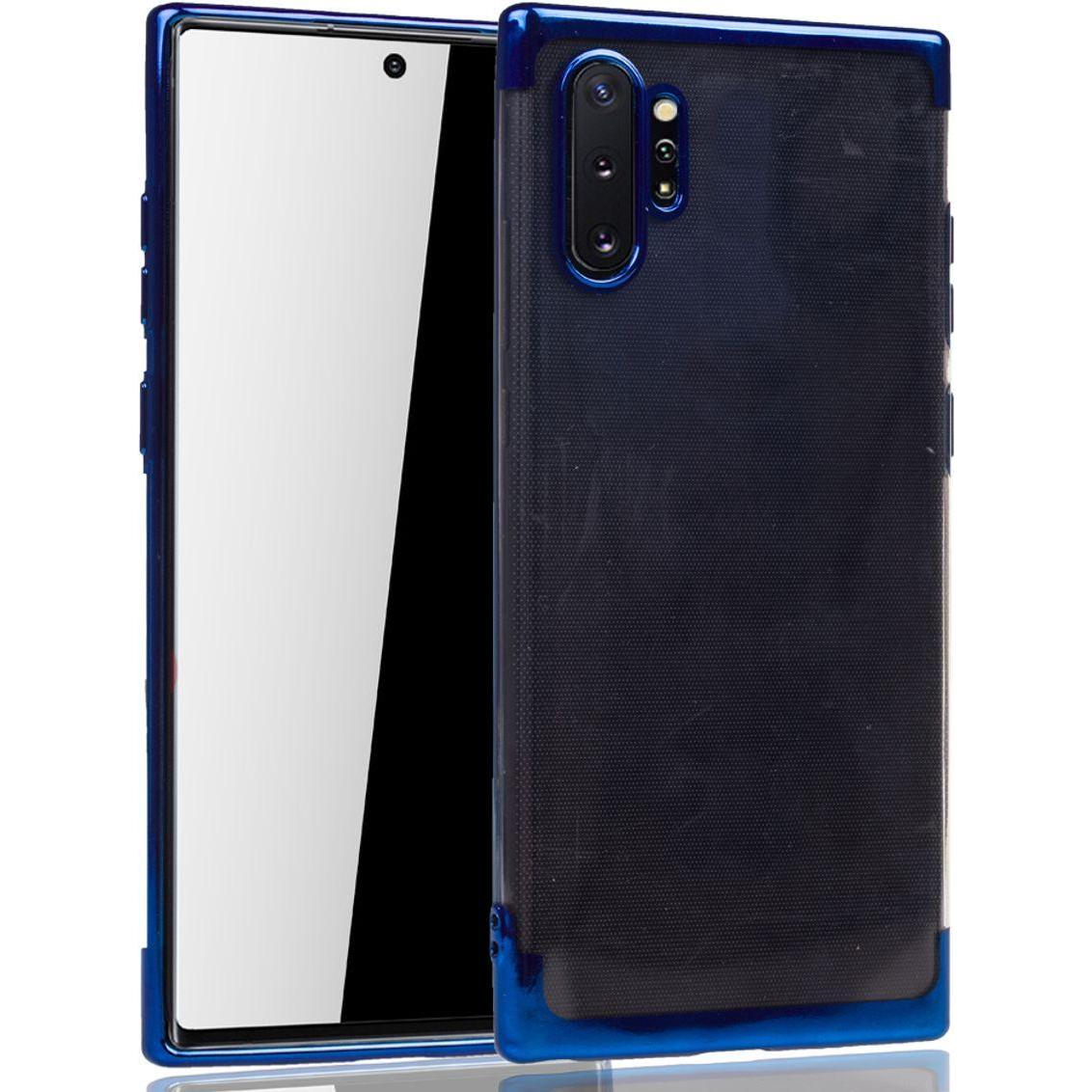 Thumbnail - König Design Handyhülle für Samsung Galaxy Note 10 Plus Case Cover Schutz Schutzhülle Blau (Samsung Galaxy Note 10 Plus)...