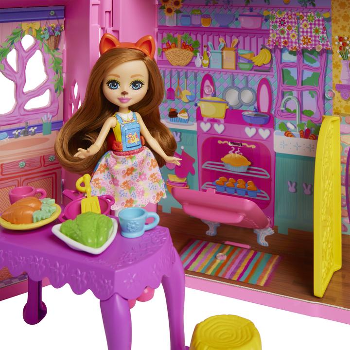 Actual product image Enchantimals FRIENDSHIP FUN HOUSE Playset