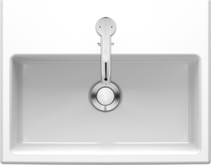 Actual product image Duravit Hand-rinse basin VERO AIR m ÜL HLB 450x350mm 1 tap hole white (350 mm, 450 mm)