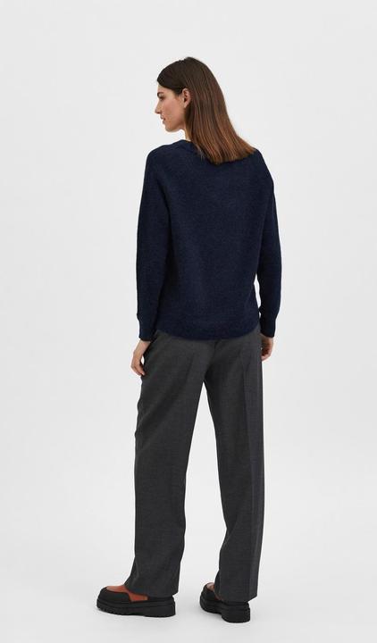 Produktbild Selected Femme Rundhalsausschnitt Woll Pullover (M)