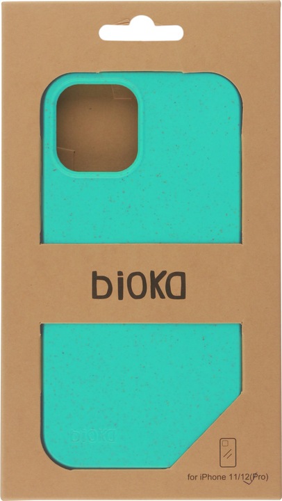 Produktbild Bioka Hülle Biologisch Abbaubar Eco-Friendly Kompostierbar Türkis (Apple iPhone 12 Pro Max)