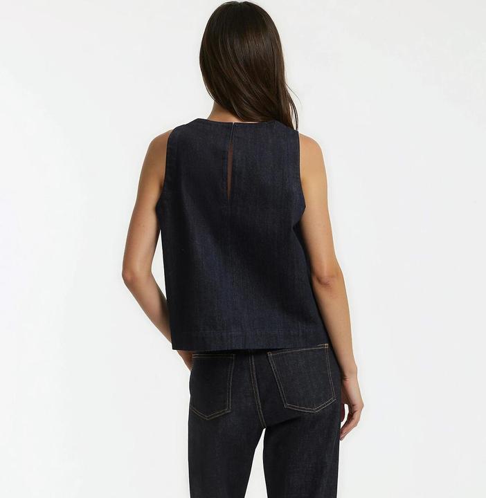 Immagine prodotto La Redoute Collections Ärmelloses Top aus Denim (M)