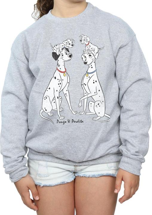 Image du produit Disney - Sweat DALMATIANS CLASSIC PONGO AND PERDITA - Fille (116)
