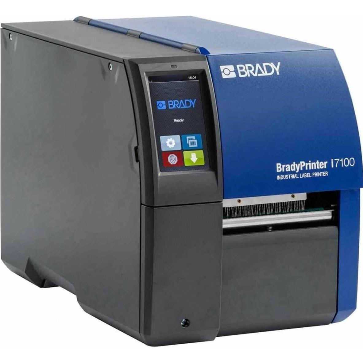 Brady BradyPrinter i7100 600 dpi - (600 dpi), Etikettendrucker, Blau, Schwarz