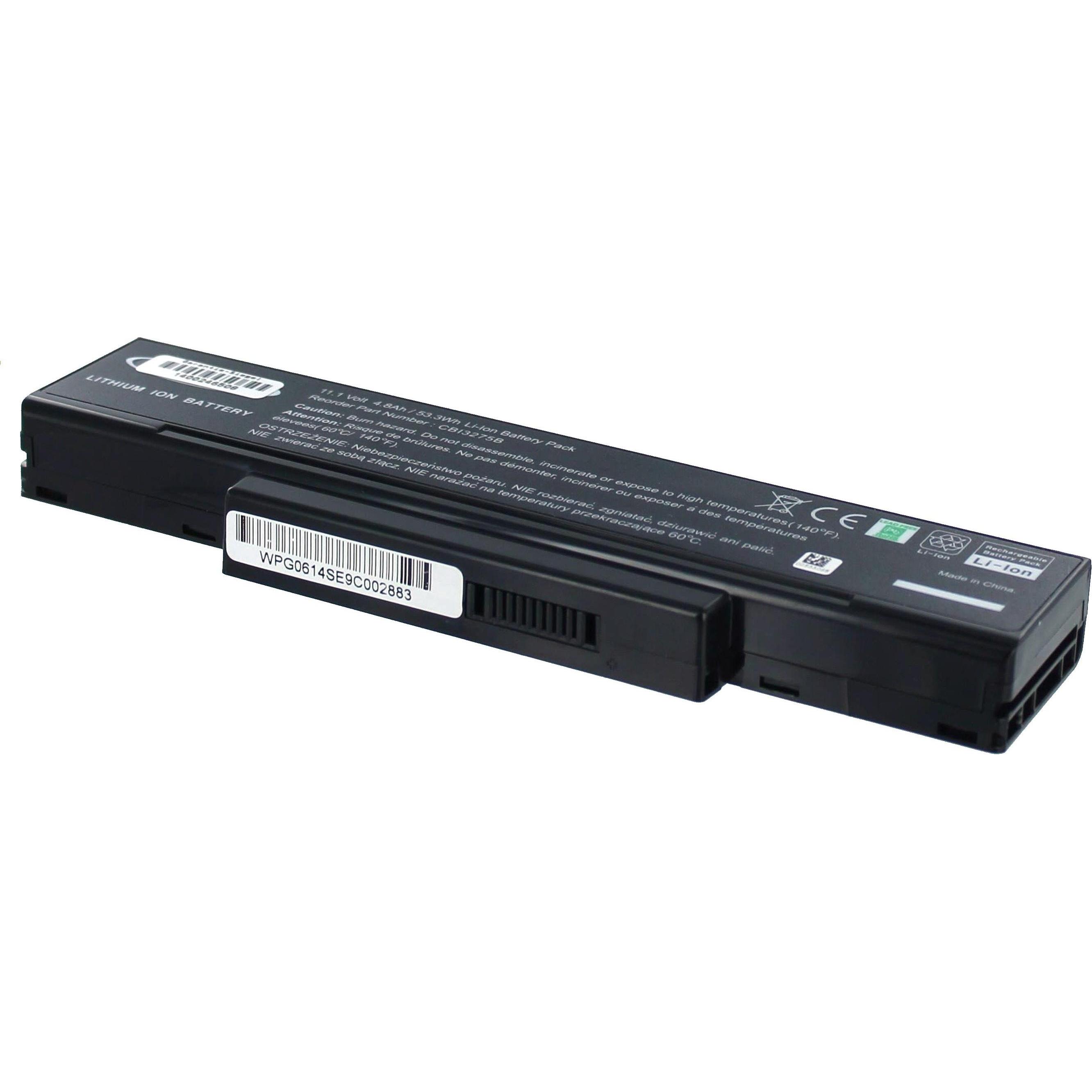 Thumbnail - AGI 4336 - Batterie/Akku (4800 mAh), Notebook Akku, Schwarz