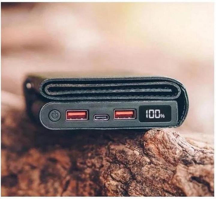 Produktbild Sunslice Tragbare Solar-Batterie 8W "Electron" (10000000 mAh, 8 W, 20 Wh)