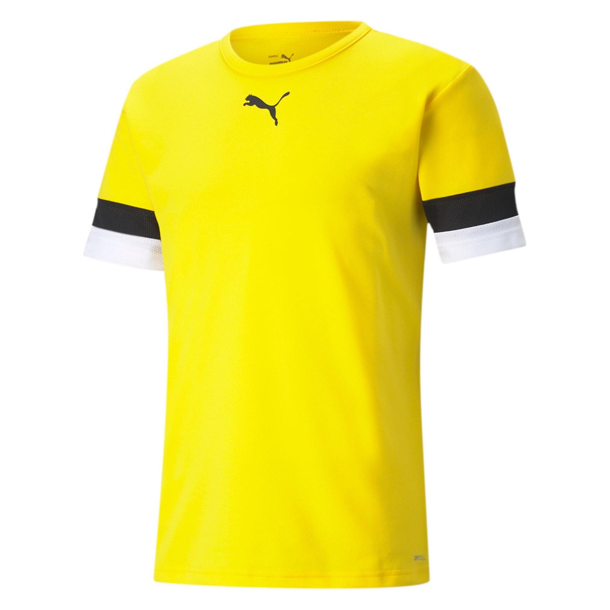 Puma, Mannen, Sportief Shirt, TeamRISE Jersey-704932 (L), Geel, L