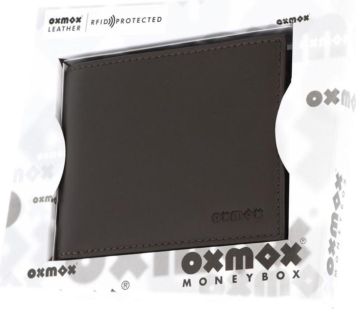 Produktbild Oxmox Leather RFID Protect Querscheinbörse