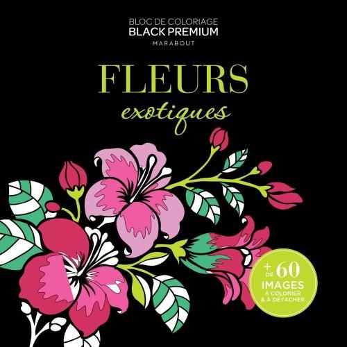 Image du produit Fleurs exotiques : bloc de coloriage