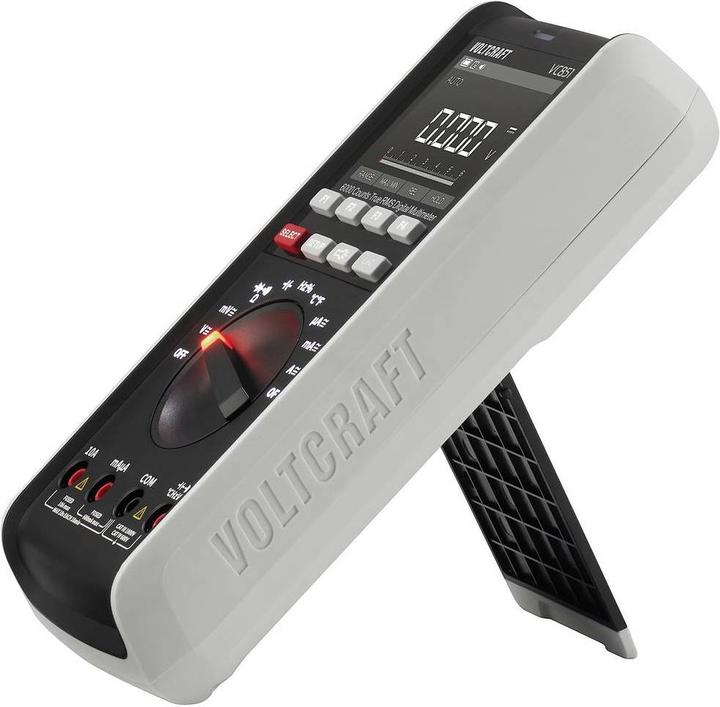 Image du produit Voltcraft VC-13110165 Multimètre portable étalonné (ISO) numérique CAT III 1000 V, CAT IV 600 V (CAT IV 600V, CAT III 1000V)