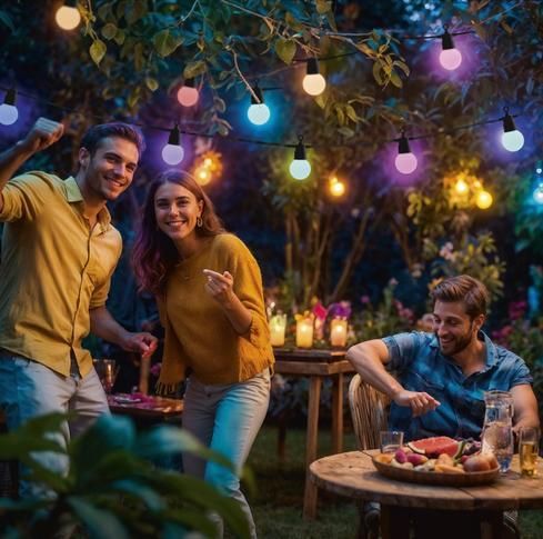 Actual product image Hama WLAN LED light chain 8m bu (8 m)