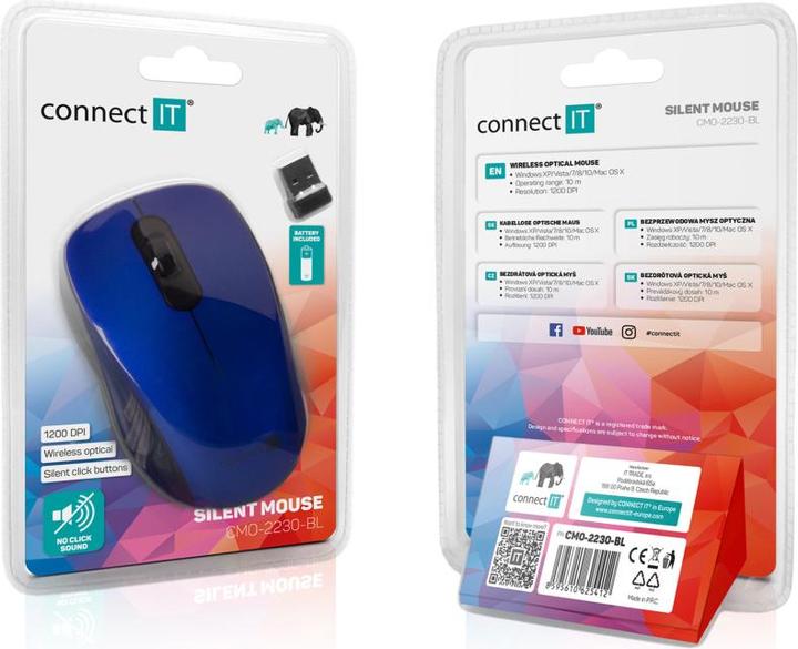 Produktbild Connect IT CMO-2230-BL (Kabellos)