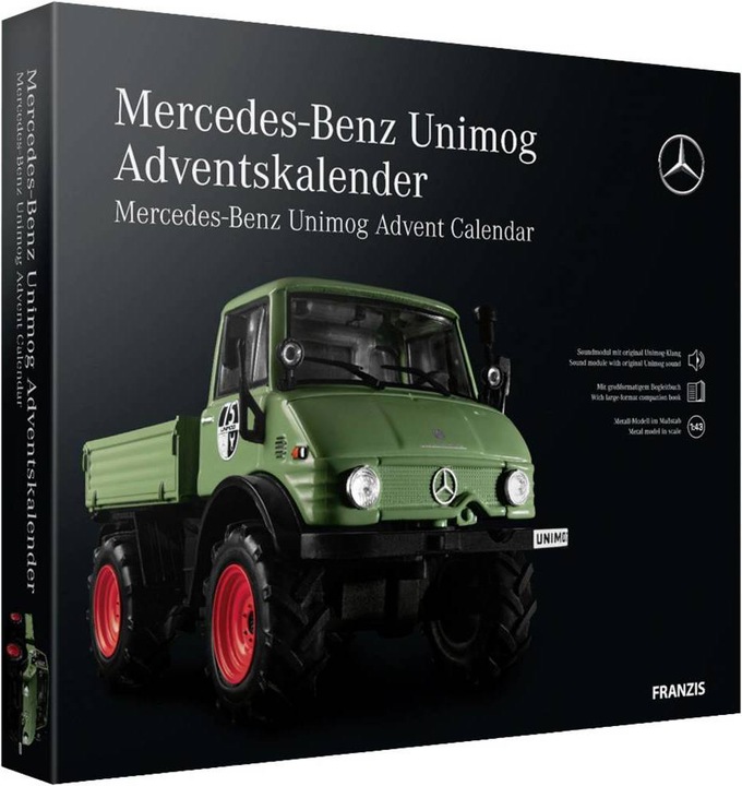 Actual product image Franzis Mercedes-Benz Unimog