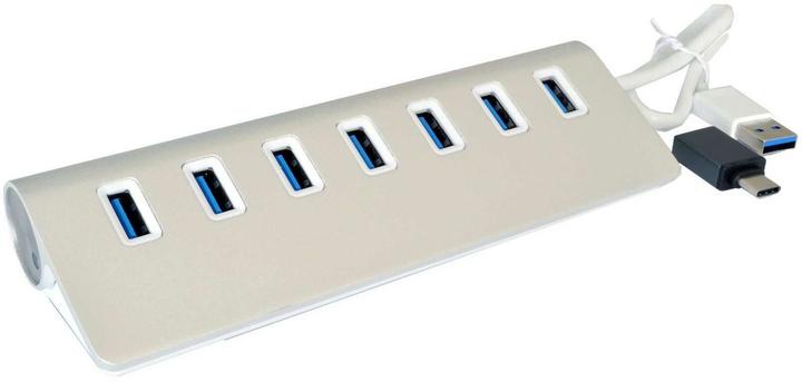 Actual product image Exsys Ex-1137 (USB-A, 7 ports)