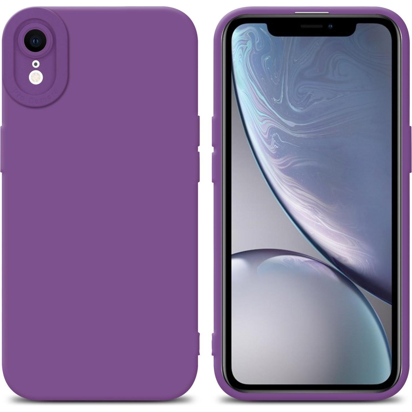 Cadorabo Hülle (Apple iPhone XR), Smartphone Hülle, Violett