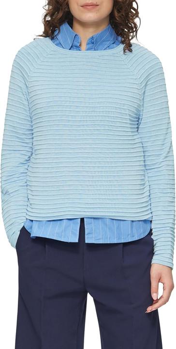 Produktbild s.Oliver Strickpullover Pullover mit Strukturmuster aus Viskosemix (S)