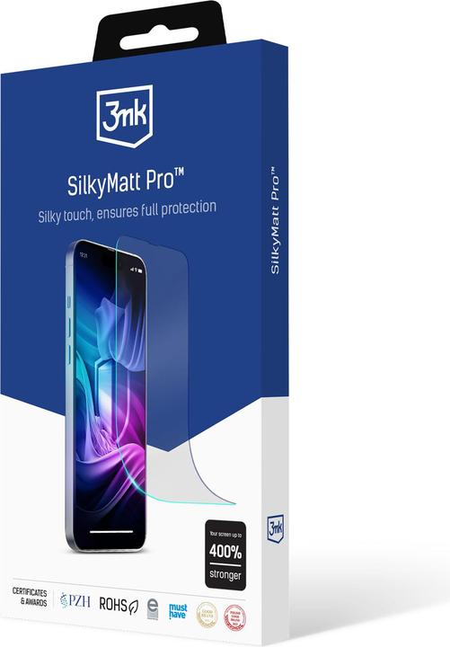 Produktbild 3MK Schutzfolie Silky Matt Pro für iPhone 15 Pro 6,1" (1 Stück, Apple iPhone 15 Pro)