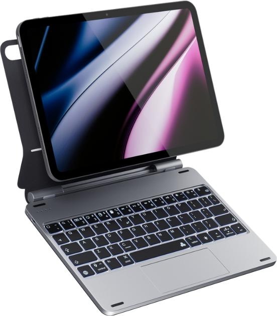 Produktbild Epico Aluminium Keyboard Case iPad Pro 11"/Air 10,9"/Air 11" M2 (DE)